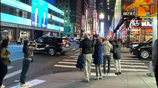 New York Manhattan Times Square Tuesday Live