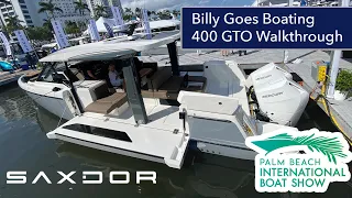 Fresh 2024 Saxdor 400 GTO Premiere at Palm Beach Boat Show