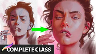 [Procreate] From Shapes to Portrait COMPLETE CLASS in Procreate by Haze Long