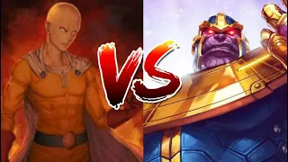 THANOS vs. SAITAMA - Full Fight (EPIC BATTLE!) | One Punch Man vs. The Mad Titan | Gamingadora