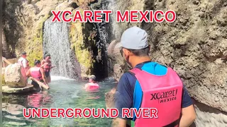 Beautiful Under The Ground River in Cancun, Mexico- XCARET