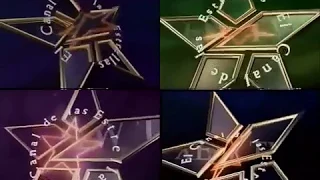 Cortinilla Indentificador de XEW TV El Canal de las Estrellas 1995 1996 y Compilación de Cuatro 📺