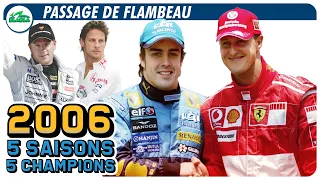 2006 : Passage de flambeau | 5 SAISONS, 5 CHAMPIONS