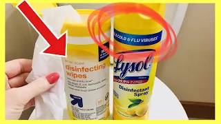 Why Most People Aren't Using Clorox Disinfecting Wipes Properly!!! (THE TRUTH) | Andrea Jean