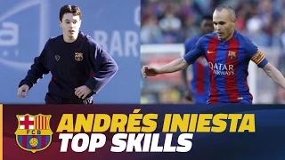 COMPILATION: Iniesta top skills during Barça Youth Academy