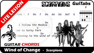 WIND OF CHANGE - Scorpions 🦂 ( Lyrics and GuiTar Chords ) 🎸