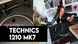 Technics 1210 MK7 black... UNBOXING | ELENA TANZ