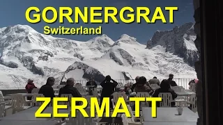 Gornergrat in Zermatt, Switzerland