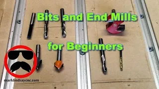 Bits and End Mills for Beginners -  CNC For the Absolute Beginner