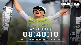 IRONMAN kona 2019 Winner - Anne Haug