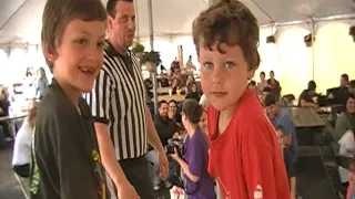 Auden vs Cole - Kids armwrestling event