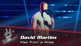 David Martins  - "Kiss From a Rose" | Blind Audition | The Voice Portugal