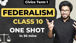 Federalism Class 10 CBSE | Civics Chapter 2 Social Science in One-Shot | PRanay Chouhan