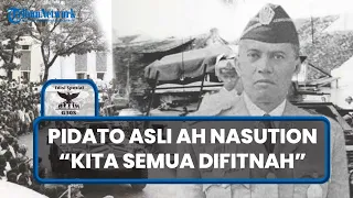 Pidato Asli Jenderal AH Nasution yang Menyayat Hati saat Pemakaman 7 Jenazah Korban G30S/PKI