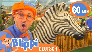 Blippi erkundet Dschungeltiere | Blippi Deutsch | Abenteuer und Videos für Kinder
