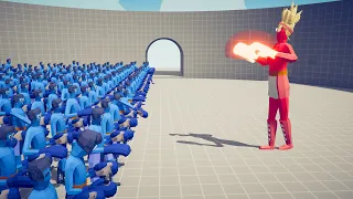 HOW MANY BOXERS TO TAKE DOWN SUPER BOXER (w/ HP) - Totally Accurate Battle Simulator TABS