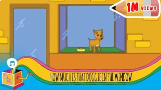 How Much Is That Doggie In The Window? | Nursery Rhyme | Animated Karaoke