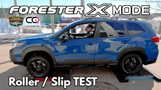 Subaru Forester Wilderness Roller / Slip Test : Roller Breaker!