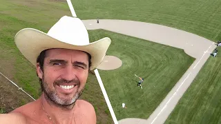 How to make a baseball field / Field of dreams, Bretagne, France // Réaliser un terrain de baseball!