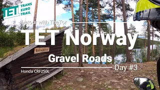 TET Norway 2021 - Day #3 | Section 1: Rokosjøen - Finnskogen - Skarnes | CRF250L
