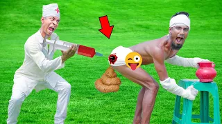 Exclusively New Trending Comedy Video 2024Amazing Funny Video 2024Injection Funny Video Ep 267