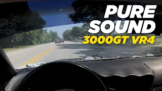 POV: You drive a MASSIVE TURBO 3000GT VR4 | PURE SOUND (4K)