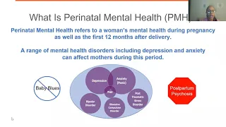 How Focusing on Perinatal Mental Health will Improve Well-Being of Mothers, Families, Communities