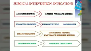 Surgical management of acute pancreatitis