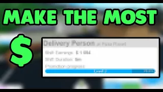 How To Make The MOST Money In Roblox Bloxburg! (2024)