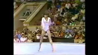 Nadia Comaneci ROM Floor Event Final 1980 Moscow RARE