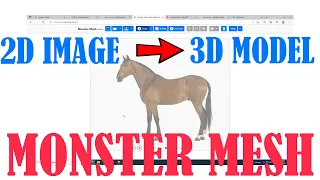 Turn 2D Images into 3D Objects with Monster Mash Free Use Software