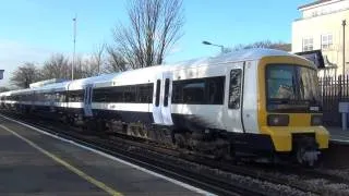 (HD) Southeastern Class 465s Networkers Seen At Lee