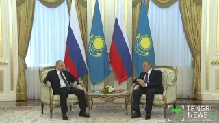 Путин Назарбаеву: Казахстан - один из самых близких союзников России