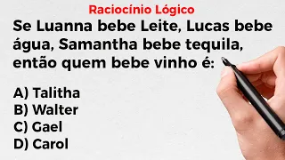 3 QUESTÕES DE RACIOCÍNIO LÓGICO | Nível 1 - Prof. Jayme Eduardo