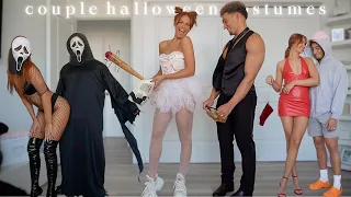RATING EACH OTHERS HALLOWEEN COSTUMES!! *COUPLES COSTUME IDEAS*