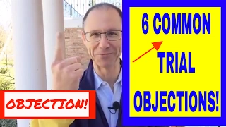 6 COMMON TRIAL OBJECTIONS! NY Attorney Gerry Oginski Explains