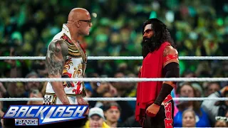 FULL MATCH - The Rock vs Veer Mahaan - WRESTLEMANIA Backlash 2024