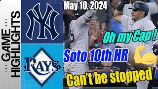 NY Yankees vs. TB Rays [Highlights] BOOM! Judge comeback and Yanks complete the season sweep of Rays