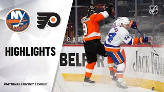 Islanders @ Flyers 3/22/21 | NHL Highlights