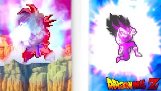 Goku vs Vegeta: Kamehameha vs Galick Gun [Sprite Recreation]