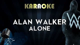 Alan Walker - Alone | Karaoke Instrumental Lyrics Cover Sing Along
