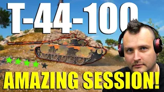 T-44-100 Triumph: Soviet Tier 8 Domination! | World of Tanks