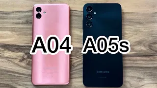 Samsung Galaxy A05s vs Samsung Galaxy A04