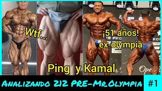 ¿GANARÁN el OLYMPIA 212? Kamal Elgargni masivo y Ping Yunlong mejores piernas