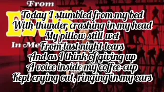 Elvis Presley - Don't Cry Daddy (Lyrics)