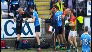 RTE on Brian Cody Push vs Sky on Diarmuid Connolly Push