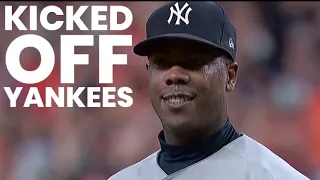 Aroldis Chapman KICKED OFF The Yankees