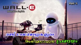 Wall -E  Malayalam Movie Explain | Part -1 | Cinima Lokam...