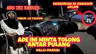 ADE INI MINTA TOLONG ANTAR PULANG ‼️ KASIAN DI TINGGAL DI PINGGIR JALAN SAMA TEMANNYA