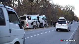 Ехавший из Китая автобус с туристами попал в ДТП в Приморье.